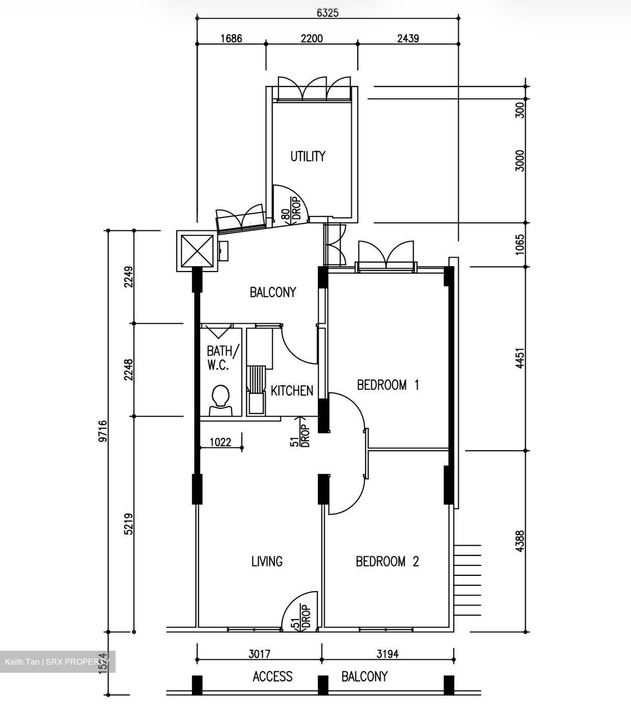 Blk 26 Jalan Klinik (Bukit Merah), HDB 3 Rooms #557050791